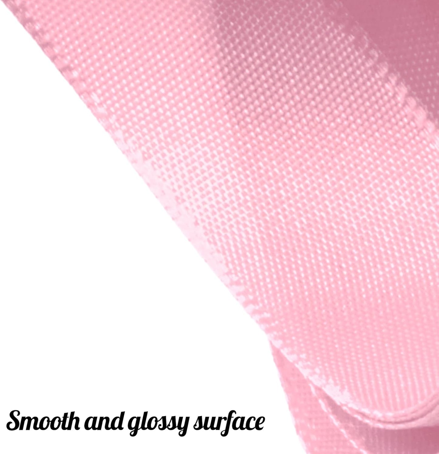 25 Yards Pink Satin Ribbon 1 1/2inch, Single Face Polyester Silk Fabric Hair String Ribbon for Craft, Flower Bouquets, Gift Wrapping, Wedding, Bow Making and Valentines Decoration
