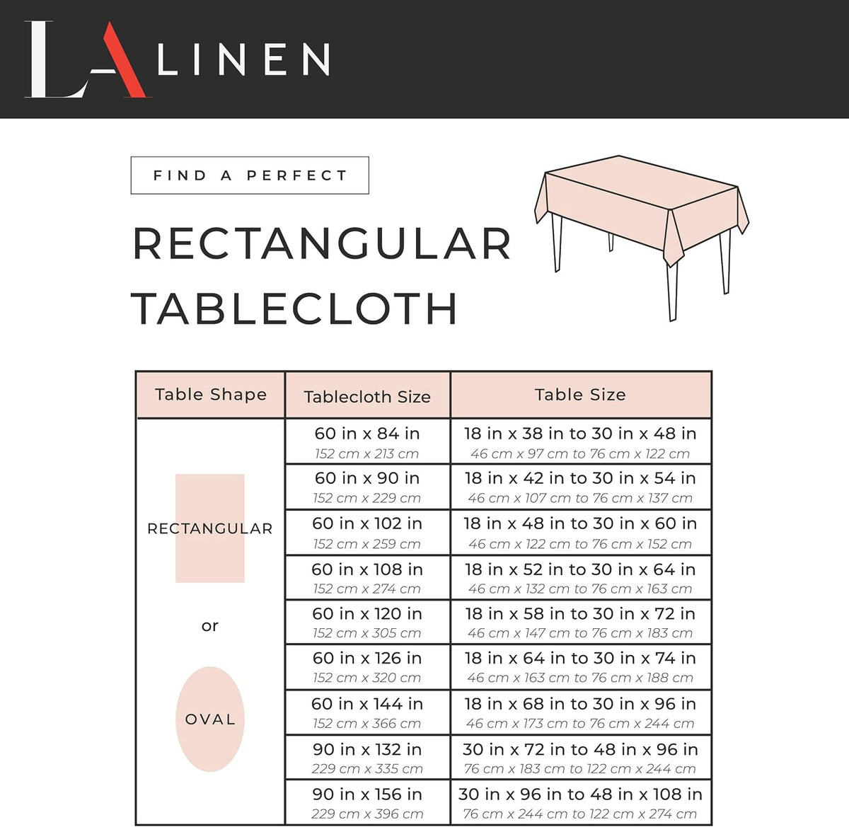 TCcheck90x156-PinkK37 Polyester Gingham Checkered Rectangular Tablecloth, White & Pink - 90 x 156 in.