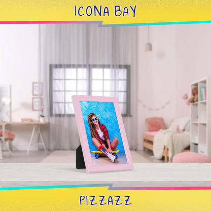 4x6 Pastel Pink Picture Frame - Solid Wood, Pizzazz Collection