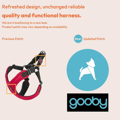 Escape Free Sport Dog Harness, Choke-Free, Pink, Large