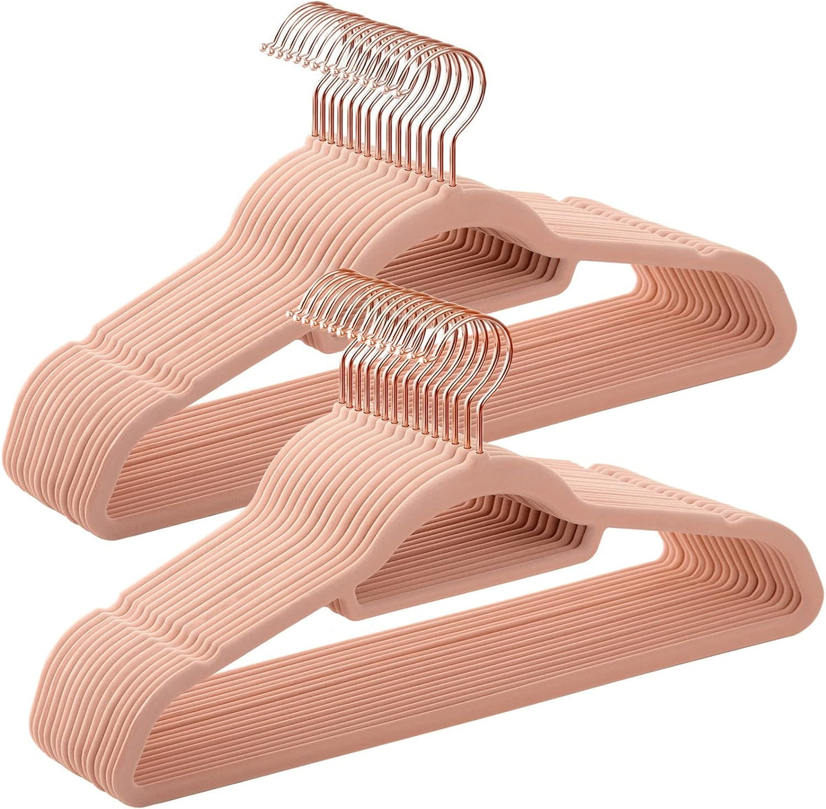 SONGMICS Velvet Hangers, Set of 30, Non-Slip, Space-Saving