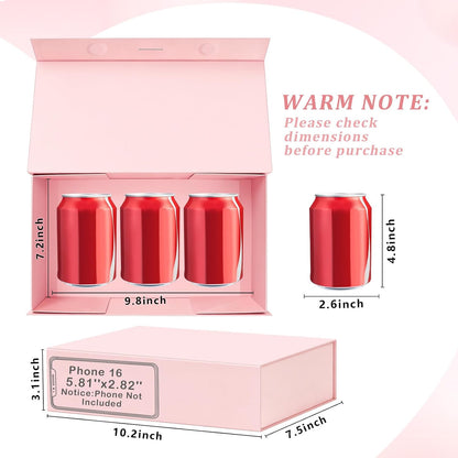 Pink Magnetic Gift Box for Present Medium Gift Boxes with Lid for Women