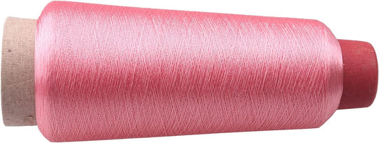 Baby Pink Color Sparkle Metallic Threads Machine Embroidery - 5000 Yards per roll