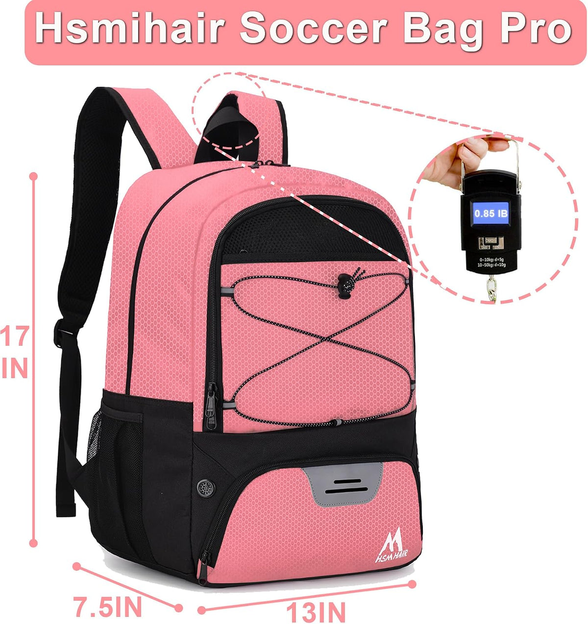 Soccer Bag,Youth Soccer Backpack with Ball and Cleat Compartment