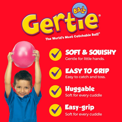 Gertie Handball 9" Sensory Ball for Kids Ages 3+