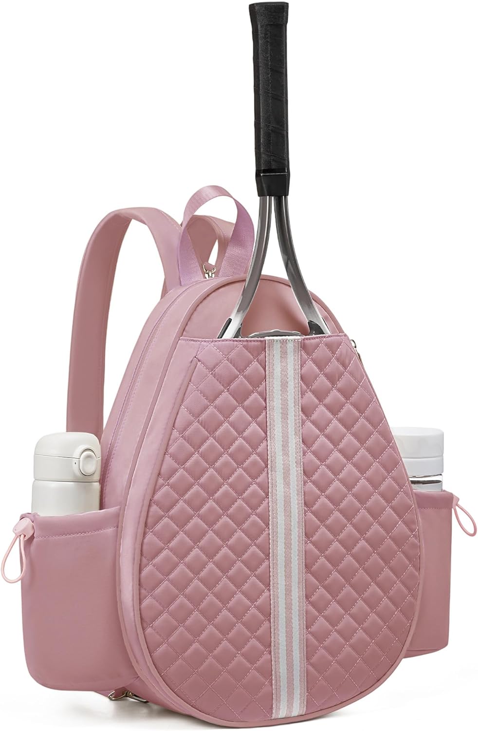 Tennis Bag, Quilted Tennis Bag for Women, Tennis Racket Backpack Bag