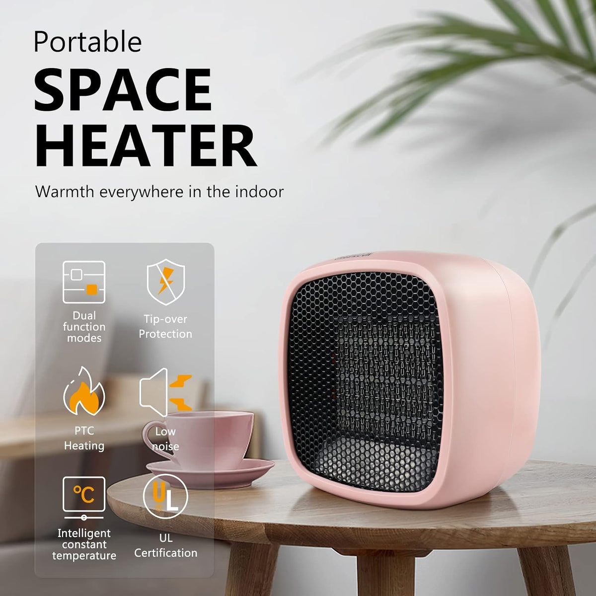 Space Heater, Small Portable Electric Heaters