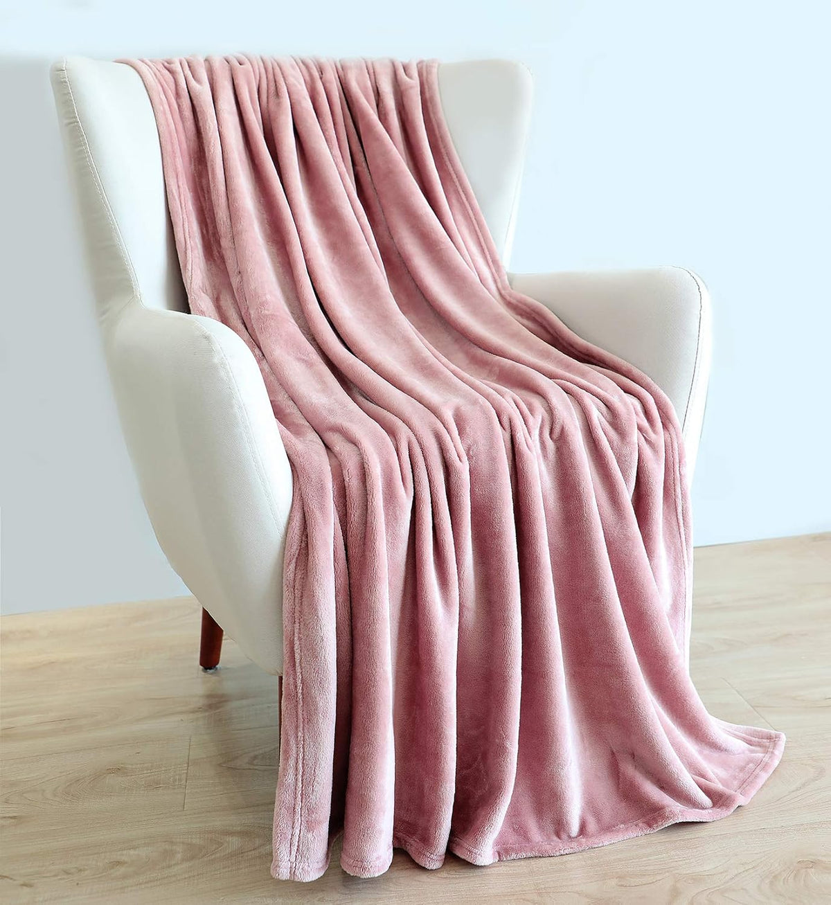 Large Flannel Fleece Throw Blanket, 50×70 Inch