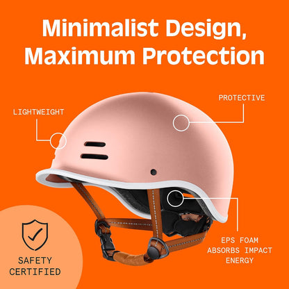 Remi Adult Bike Helmet for Men & Women - Bicycle Helmet for Commuting, Road Biking, Skating with Adjustable Dial