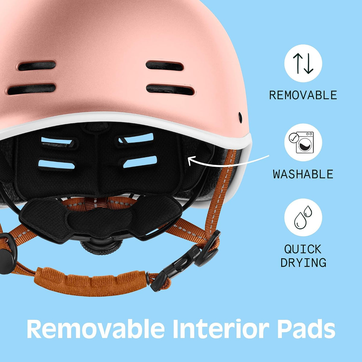 Remi Adult Bike Helmet for Men & Women - Bicycle Helmet for Commuting, Road Biking, Skating with Adjustable Dial