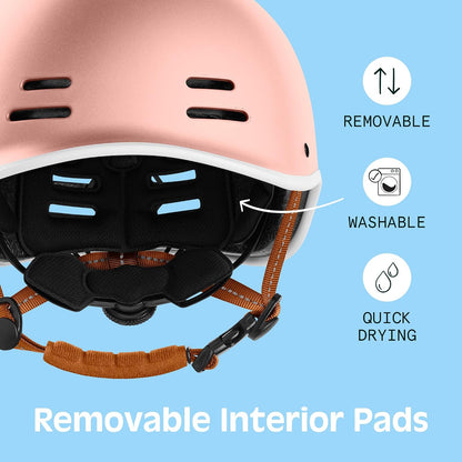 Remi Adult Bike Helmet for Men & Women - Bicycle Helmet for Commuting, Road Biking, Skating with Adjustable Dial