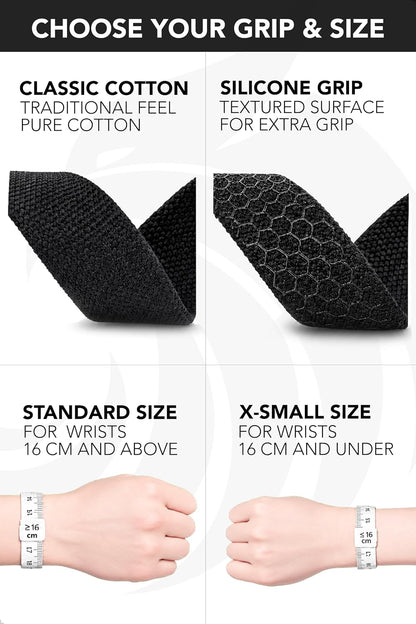 ® Lifting Wrist Straps for Weightlifting, Gym, Deadlift, Workout (Made of Premium Cotton & Padded) - Men & Women