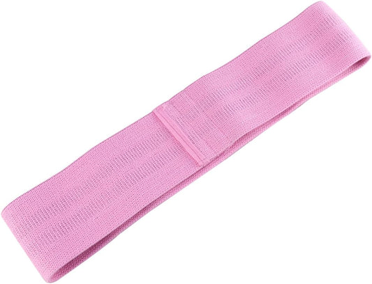 Women Hip Elastic Resistance Bands Booty Builder for Leg Exercises Non Slip Tension Band for Active Squats Home Workouts Pink