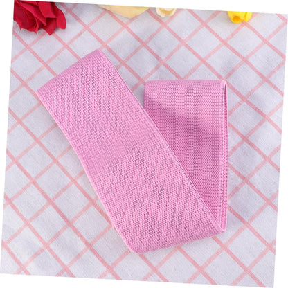 Women Hip Elastic Resistance Bands Booty Builder for Leg Exercises Non Slip Tension Band for Active Squats Home Workouts Pink