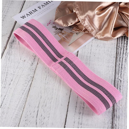 Women Hip Elastic Resistance Bands Booty Builder for Leg Exercises Non Slip Tension Band for Active Squats Home Workouts Pink