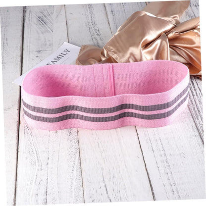 Women Hip Elastic Resistance Bands Booty Builder for Leg Exercises Non Slip Tension Band for Active Squats Home Workouts Pink