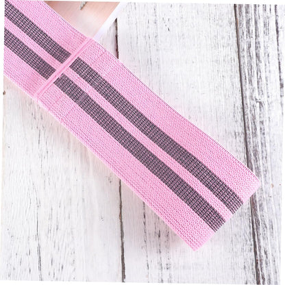 Women Hip Elastic Resistance Bands Booty Builder for Leg Exercises Non Slip Tension Band for Active Squats Home Workouts Pink