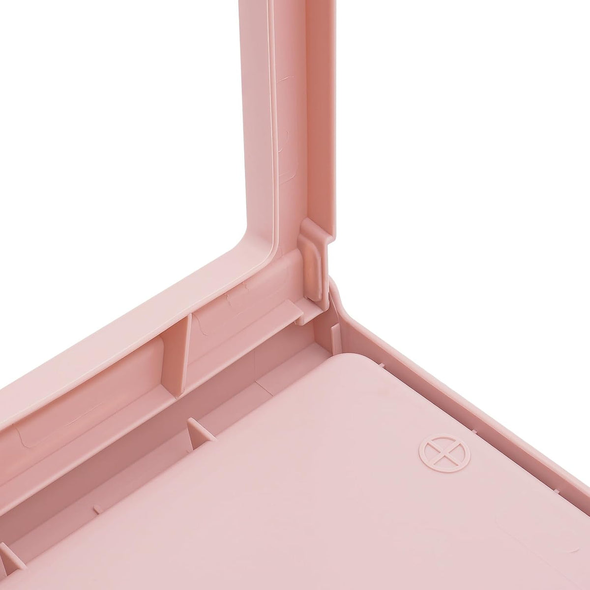 Laptop Bed Desk, Foldable Laptop Beds Desk with Legs, Fortable Notebook Stand Desk Tray for for Eating, Reading and Working, 8-Piece (Pink-6pcs)