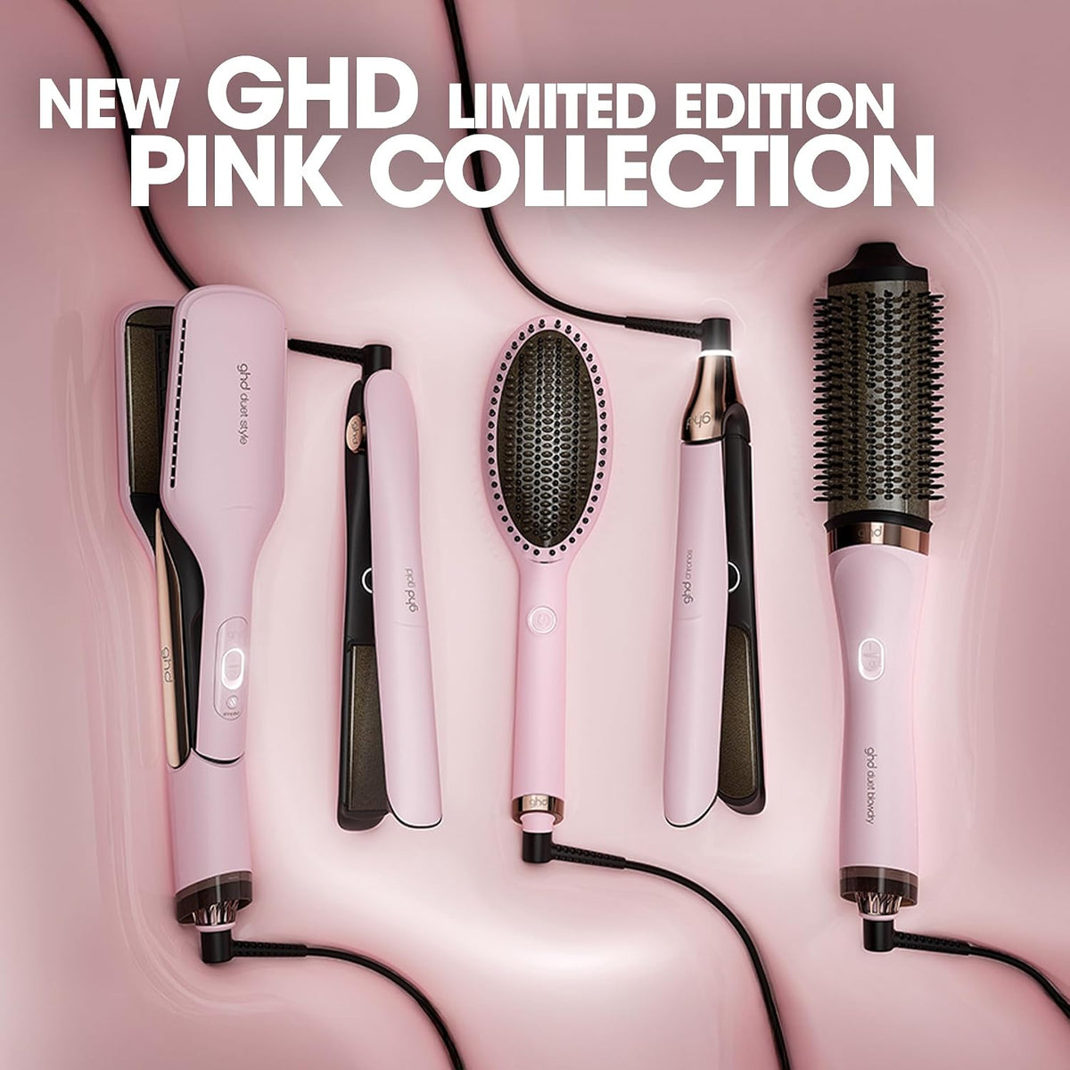 ghd Gold ― 1" Flat Iron Hair Straightener | Professional Ceramic Hair Straightening Styling Tool for Stronger Hair & More Color Protection