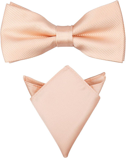 Mens Versatile 6 Pcs Ribbed Tie Set