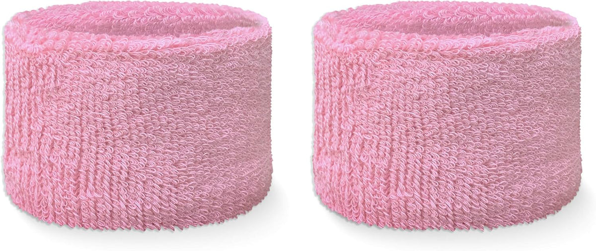 Cotton Terry Athletic Wrist Sweatbands