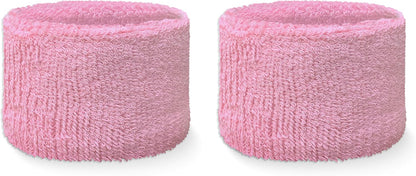 Cotton Terry Athletic Wrist Sweatbands