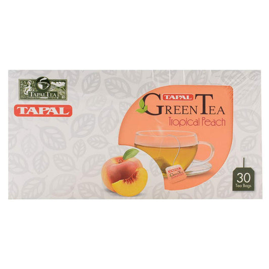 Tropical Peach Green Tea, 45g (30 tea bags)
