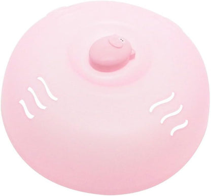 Joie Oink Pig Plastic Splatter-Proof Microwave Plate Cover, Pink