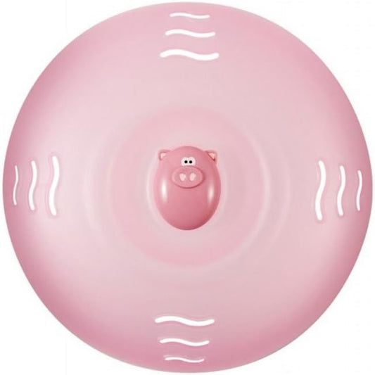 Joie Oink Pig Plastic Splatter-Proof Microwave Plate Cover, Pink