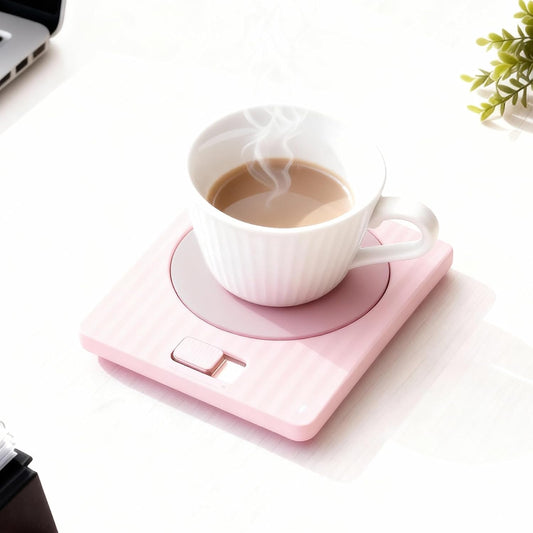 Desk Coffee Mug Warmer for Office: Compatible with All Cup for Career Women