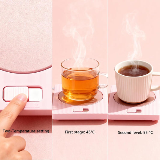 Desk Coffee Mug Warmer for Office: Compatible with All Cup for Career Women