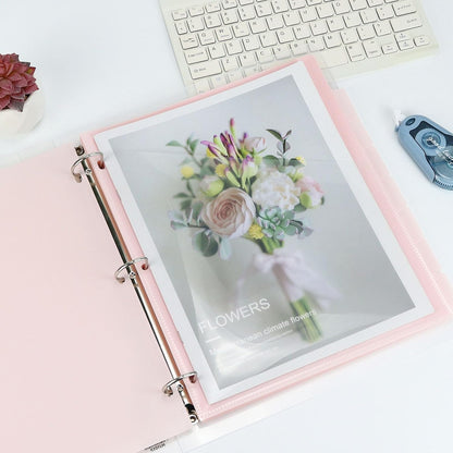 Binder Dividers with Pockets, Index Dividers for 3‑Ring Binders