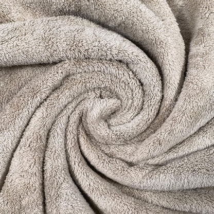 Soft Coral Fleece Large Bath Towel 55 x 30 Inches