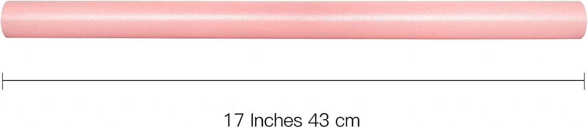 Pink Gift Wrapping Paper - Solid Color Pearly Shiny Silk Paper for Mother's Day, Valentine's Day, Wedding, Birthday, Baby Shower Girls, Bridal Shower, Anniversary, Easter - 17 Inch X 32.8 Feet