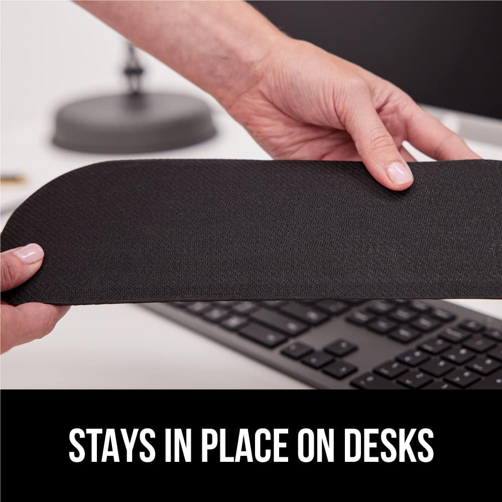 Memory Foam Wrist Rest for Computer Keyboard, 2 Piece Pink
