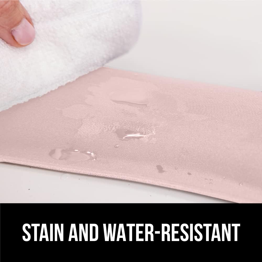 Memory Foam Wrist Rest for Computer Keyboard, 2 Piece Pink