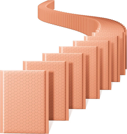 Bubble Mailer 6x10 100 Pack Peach Opaque Padded Envelopes