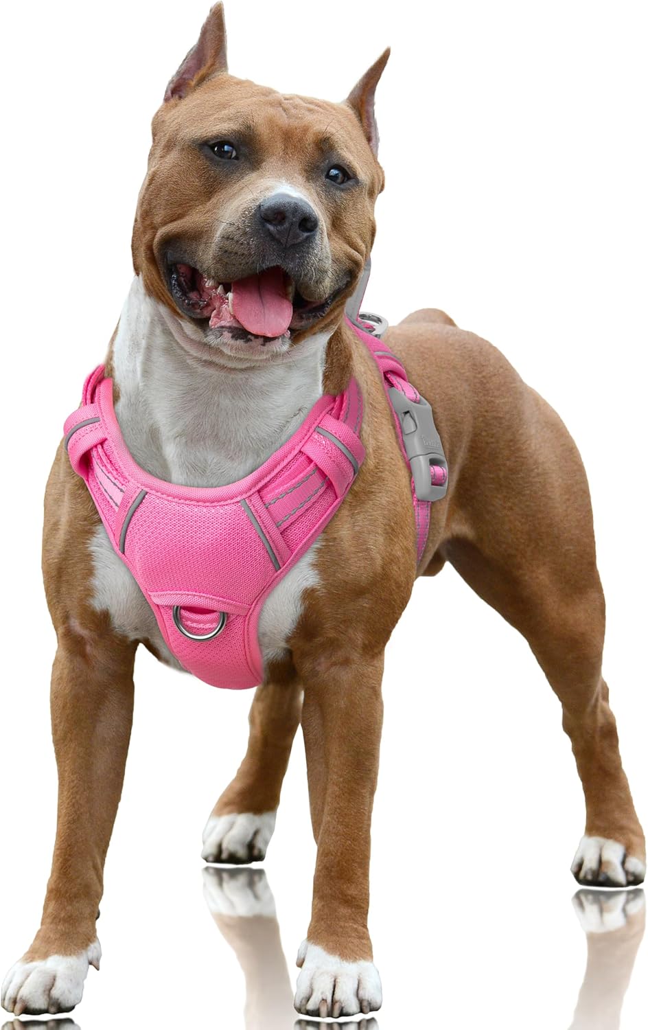 Dog Harness for Large Dogs No Pull Dog Vest ID Tag Pocket