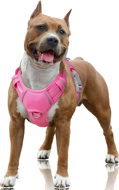 Dog Harness for Large Dogs No Pull Dog Vest ID Tag Pocket