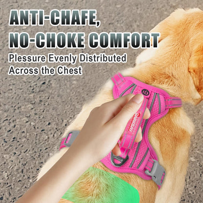 Dog Harness for Large Dogs No Pull Dog Vest ID Tag Pocket