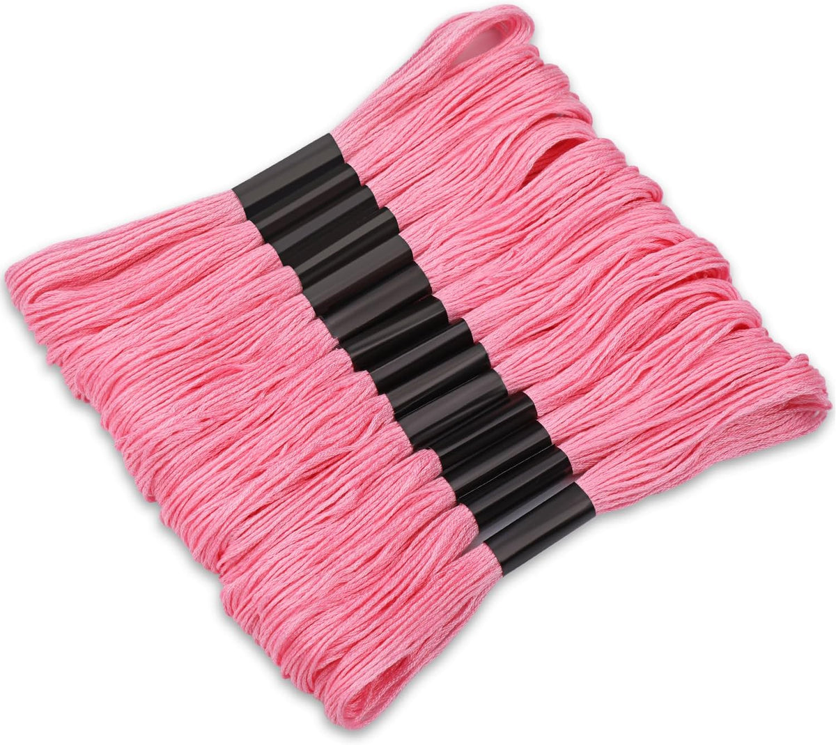14 Skeins Pink Cotton Embroidery Floss, Friendship Bracelet String