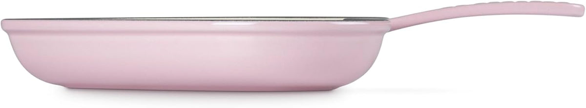 Enameled Cast Iron Heart Skillet, 10.25", Chiffon Pink