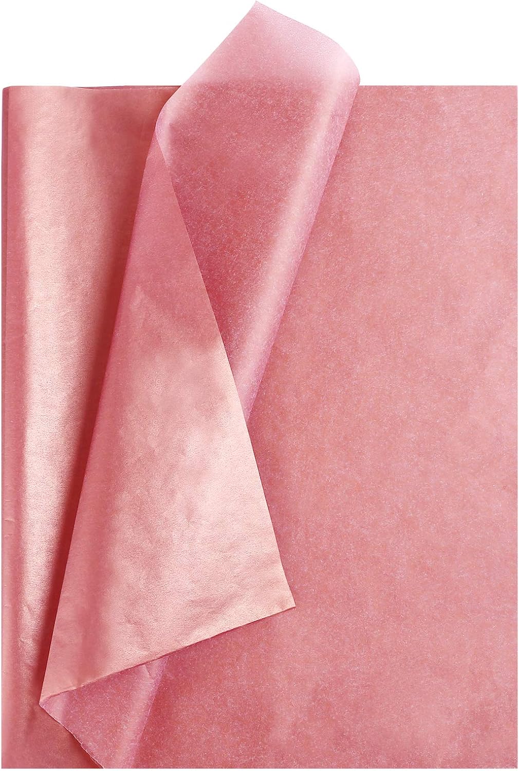 60 Sheets Rose Gold Tissue Paper for Gift Bags Wrapping, 14x20 in
