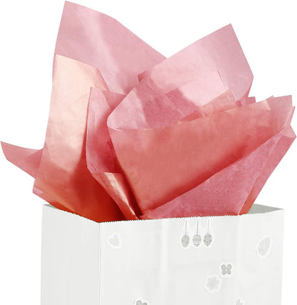 60 Sheets Rose Gold Tissue Paper for Gift Bags Wrapping, 14x20 in