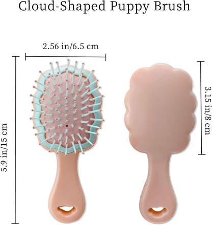 Gentle Cloud Air Cushion Brush Small Dogs Grooming (Pink)