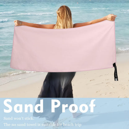 Microfiber Travel Towel, Quick Dry Camping & Gym Towel. Compact