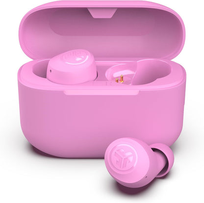 Go Air Pop+, True Wireless Earbuds, Bluetooth Earbuds with Microphone, Dual Connect, EQ3 Sound, Pink