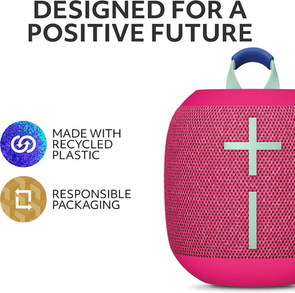 WONDERBOOM 4 Portable Waterproof Speaker - Pink