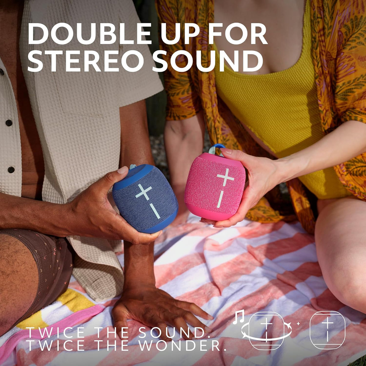 WONDERBOOM 4 Portable Waterproof Speaker - Pink