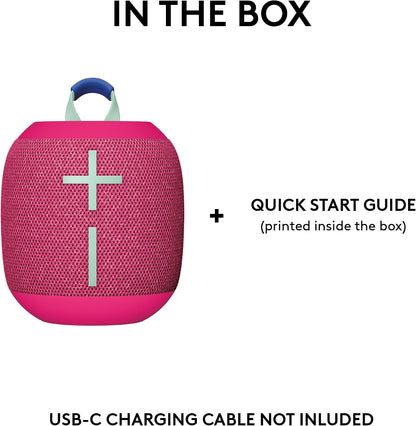 WONDERBOOM 4 Portable Waterproof Speaker - Pink